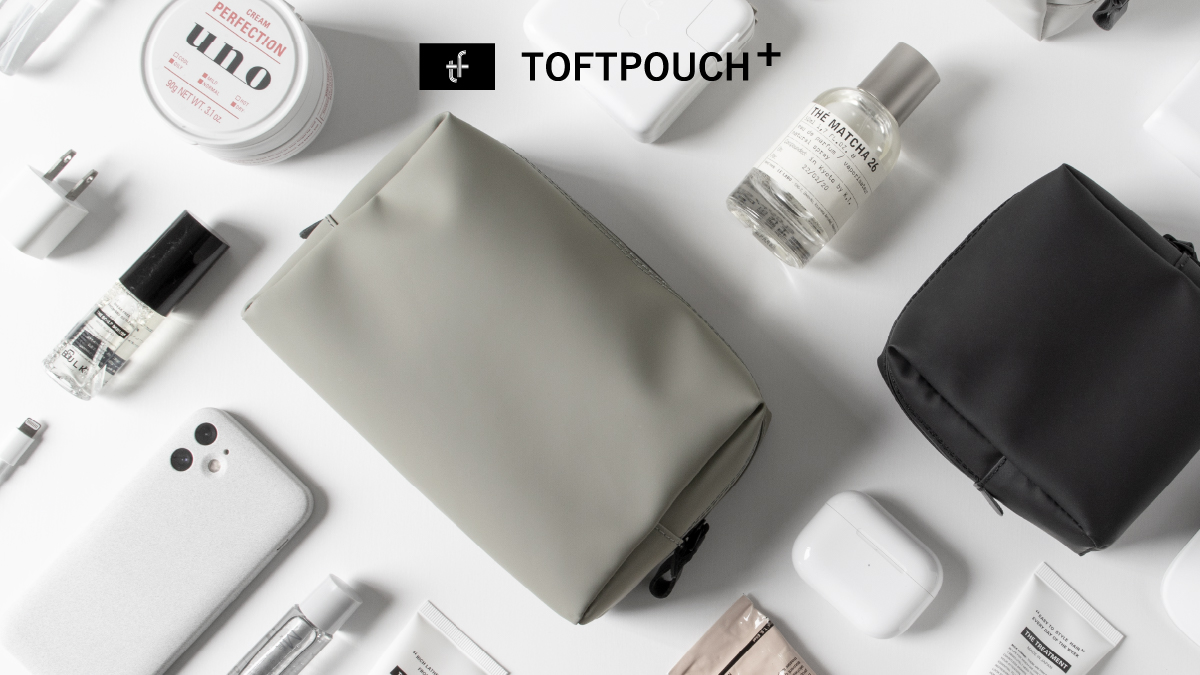 asoの大人気アイテム「TOFTPOUCH」に新サイズ登場！